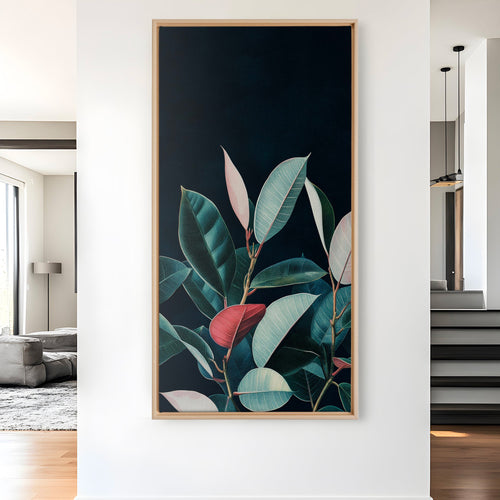 Toile - Feuillage nocturne