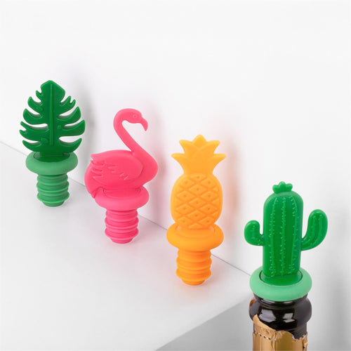 Set of 4 wine stoppers