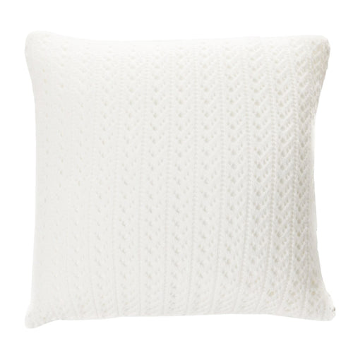 Coussin standard tricot blanc - Naja