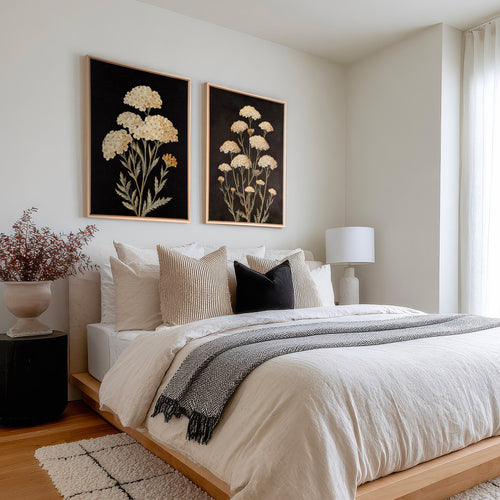 Duo de toiles - Satins des champs