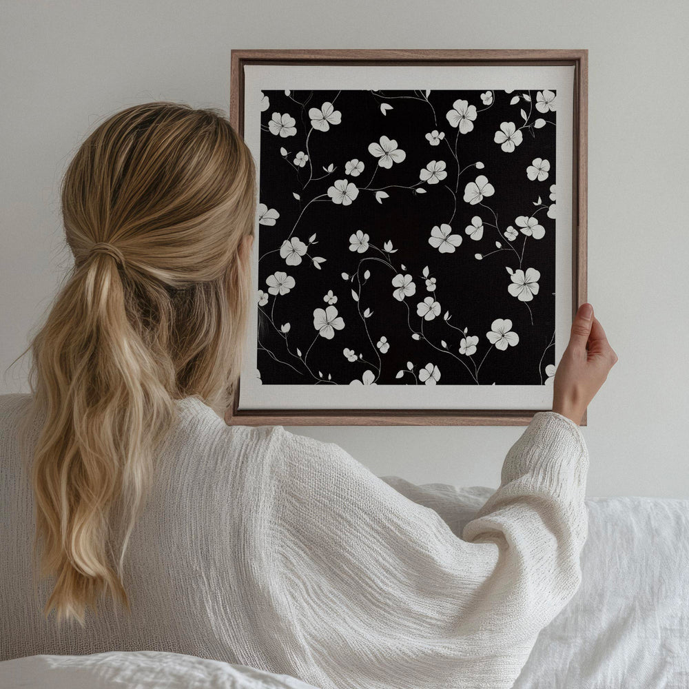 Toile - Nocturnal blooms