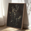 Toile - Fleur d'argent