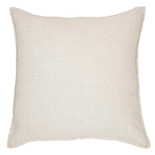 Housse de coussin européen naturel - Linen