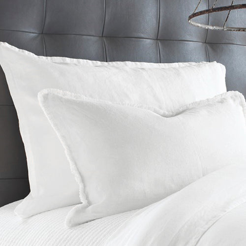 White pillow cover - Linen