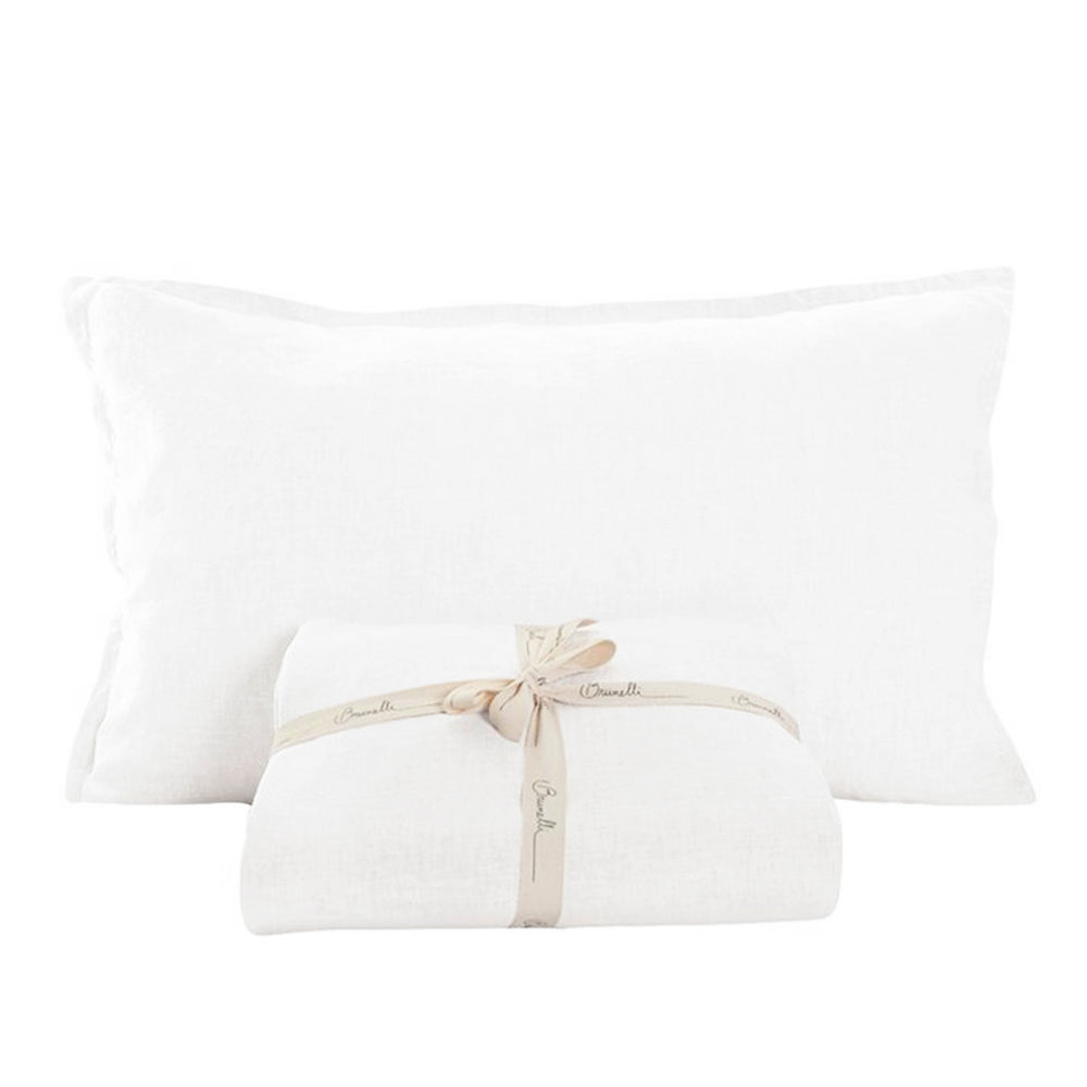 White sheet set - Linen