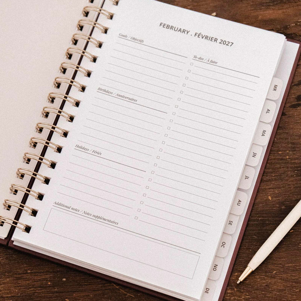 Agenda - Branche fleurie