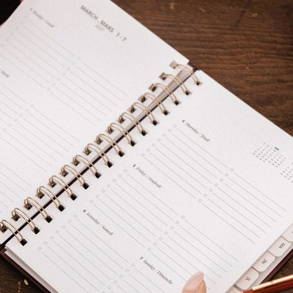 Agenda - Branche fleurie