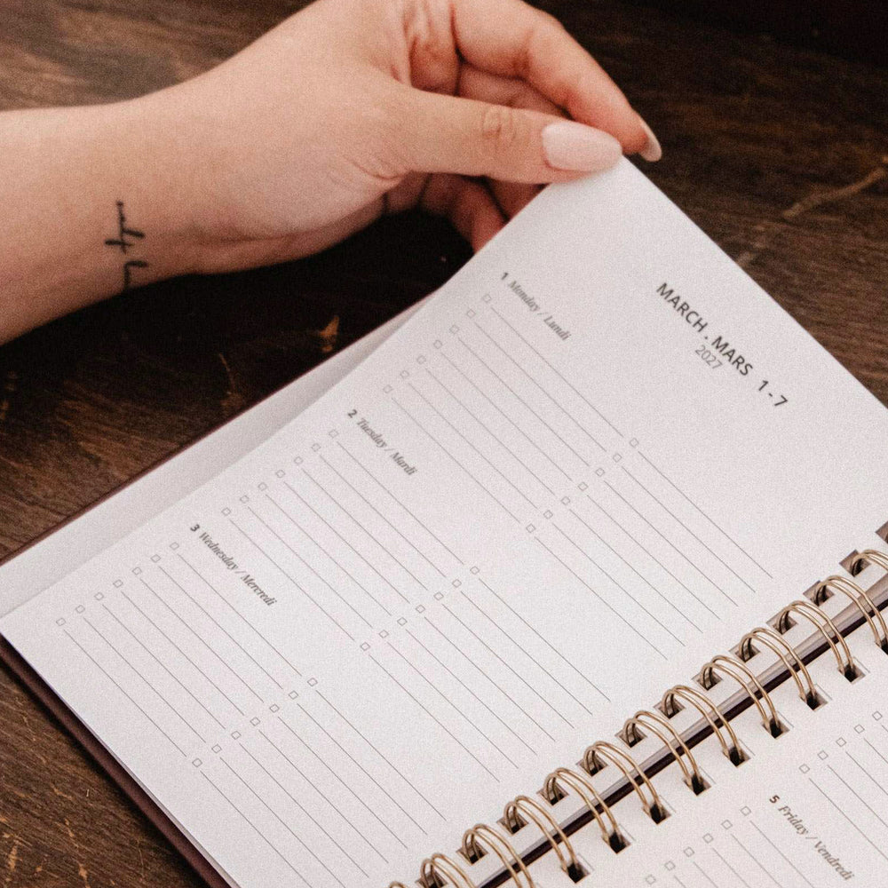 Agenda - Branche fleurie