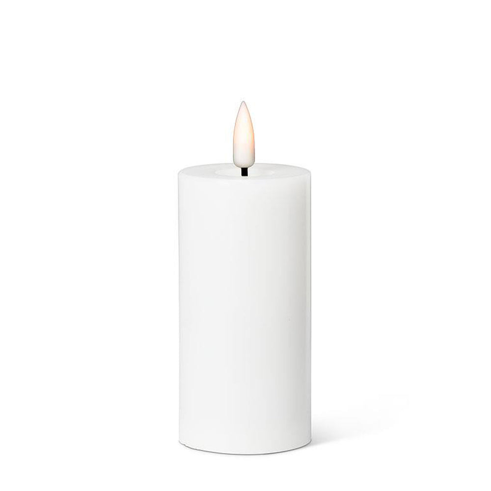 Chandelle pilier LED - Blanche||LED pillar candle - White