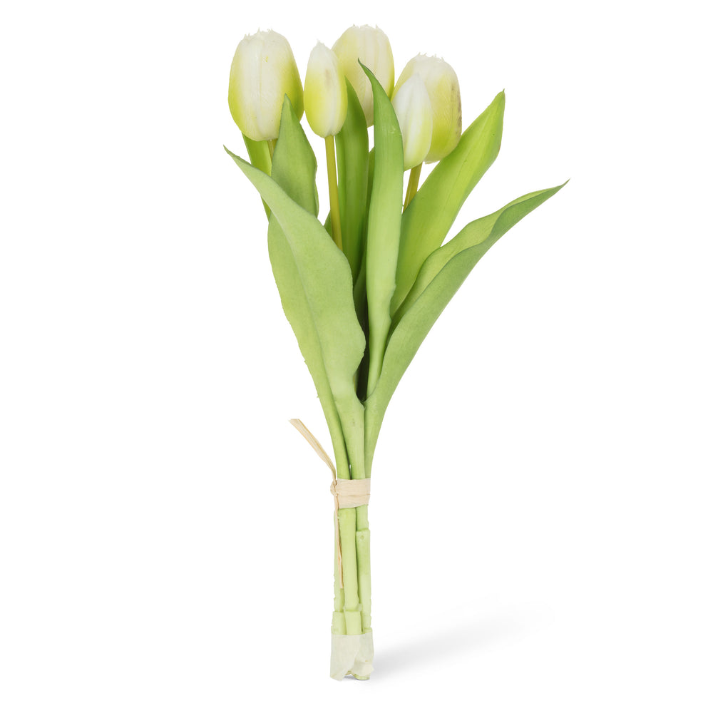 Tulipes réalistes - Blanches