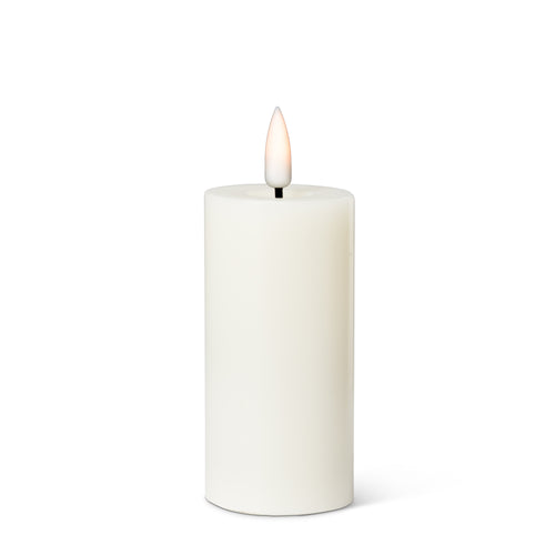 Chandelle pilier LED - Ivoire||LED pillar candle - Ivory