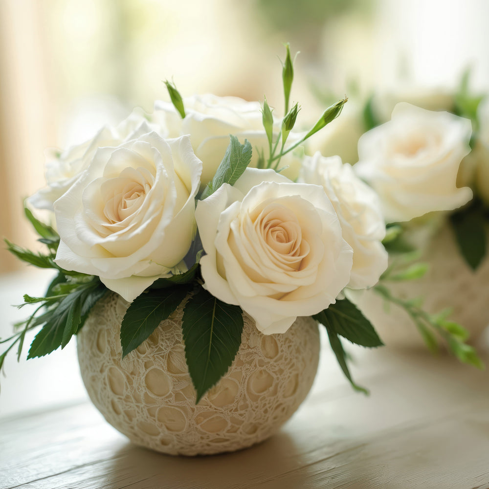 Tige de rose - Crème