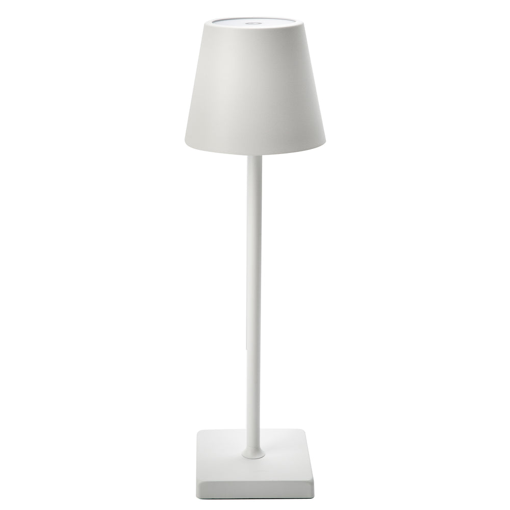 Lampe de table blanche - Sans-fil||White table lamp - Wireless