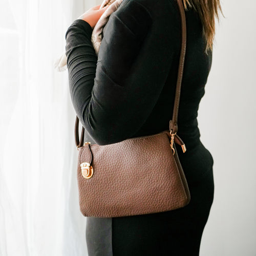 Sac à bandoulière - Café