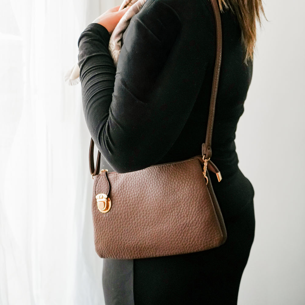 Sac à bandoulière - Café