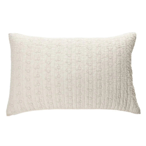 Embroidered pillow cover - Estelle