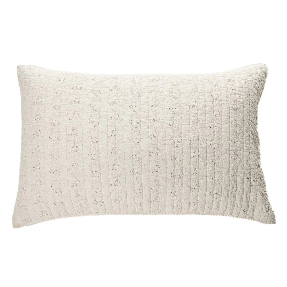 Embroidered pillow cover - Estelle