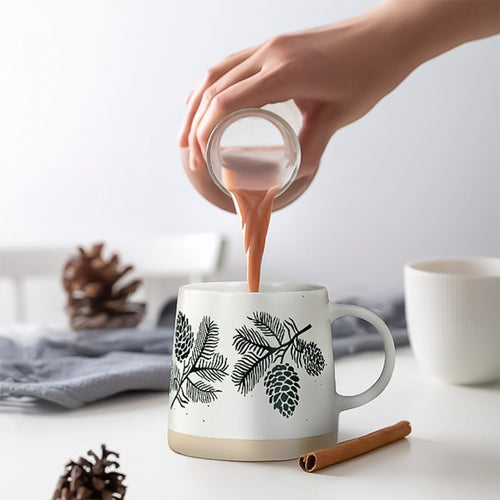 Tasse de saison - Pomme de pins