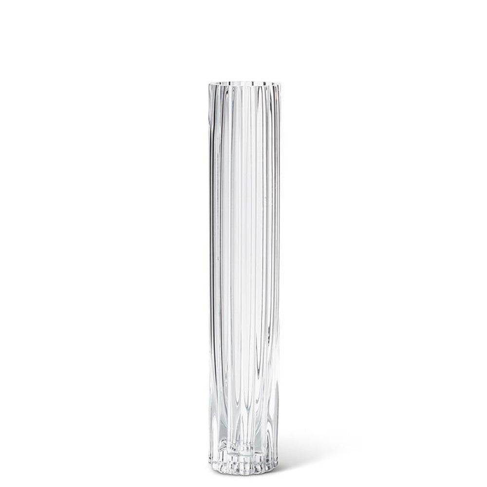Vase en verre strié - 12"