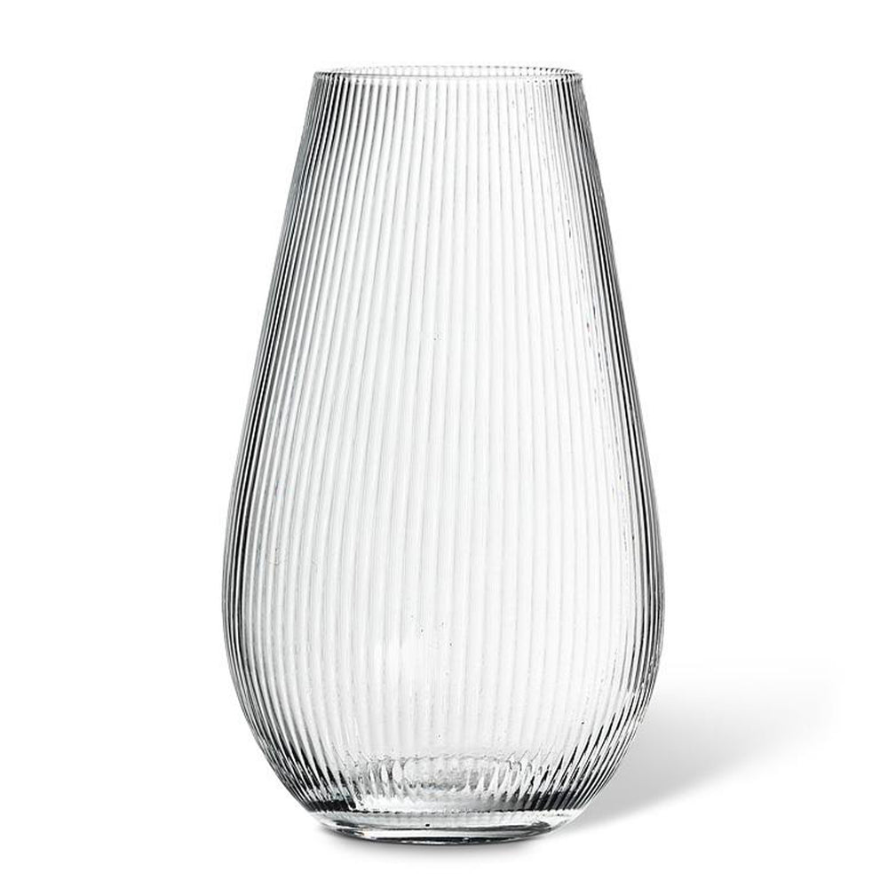 Large striped vase - Optic