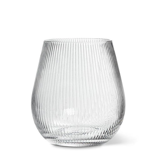 Vase boule strié - Optic | Vases et verdures | Boutique Kozy