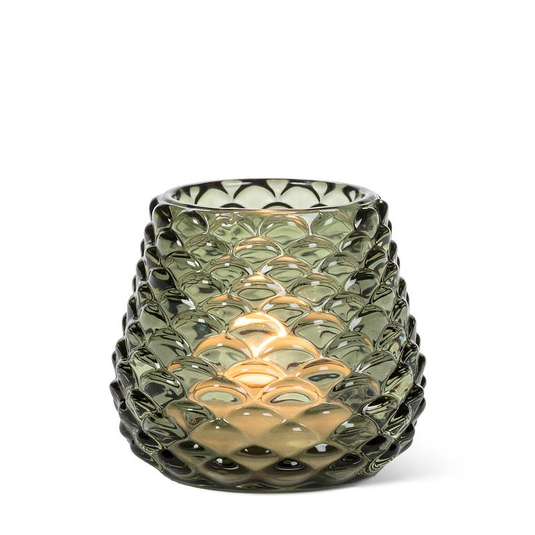 Petit porte-chandelle cocotte - Vert