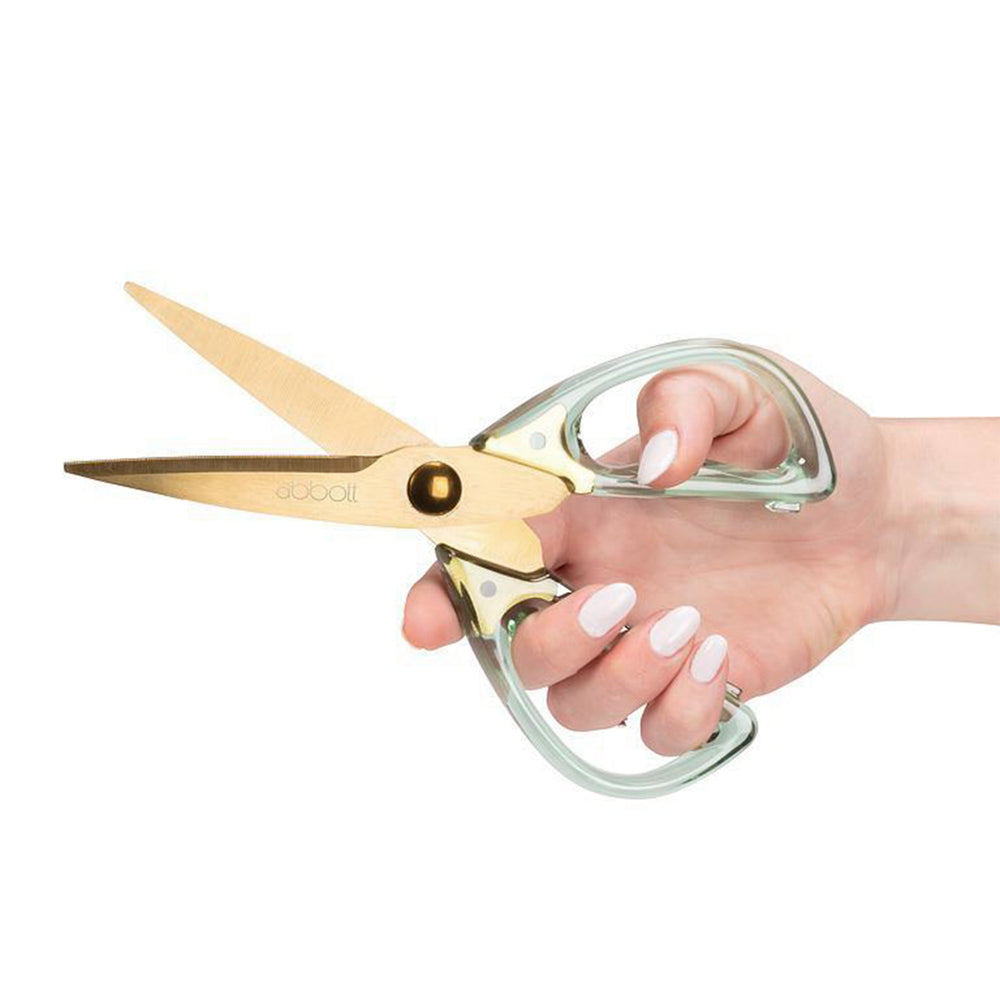 All-purpose scissors - Gold & green