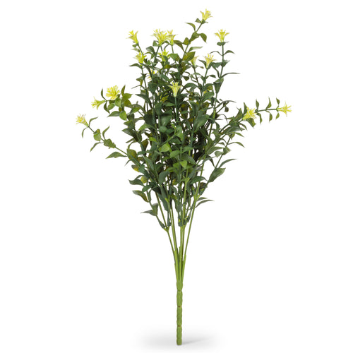 Bouquet de fleurs blanches - 14"
