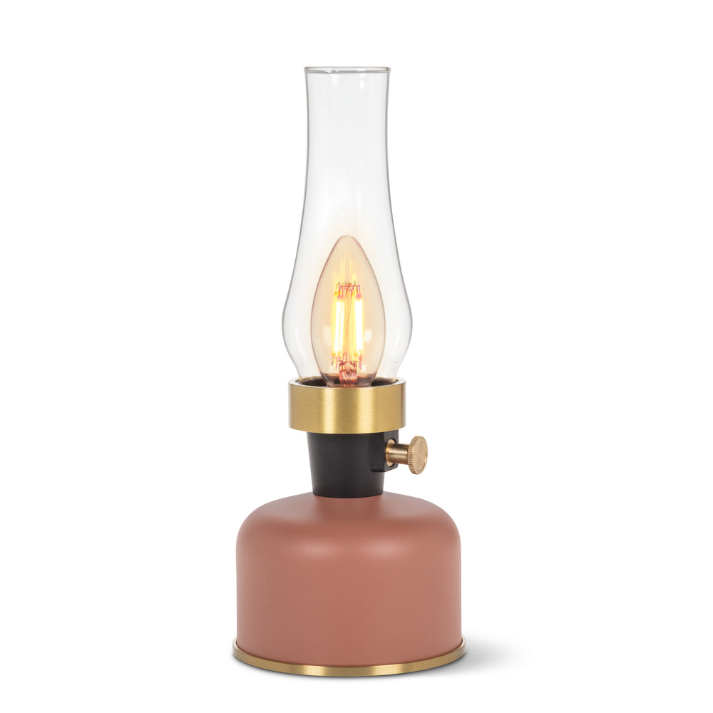 Lanterne LED vintage - Terracotta