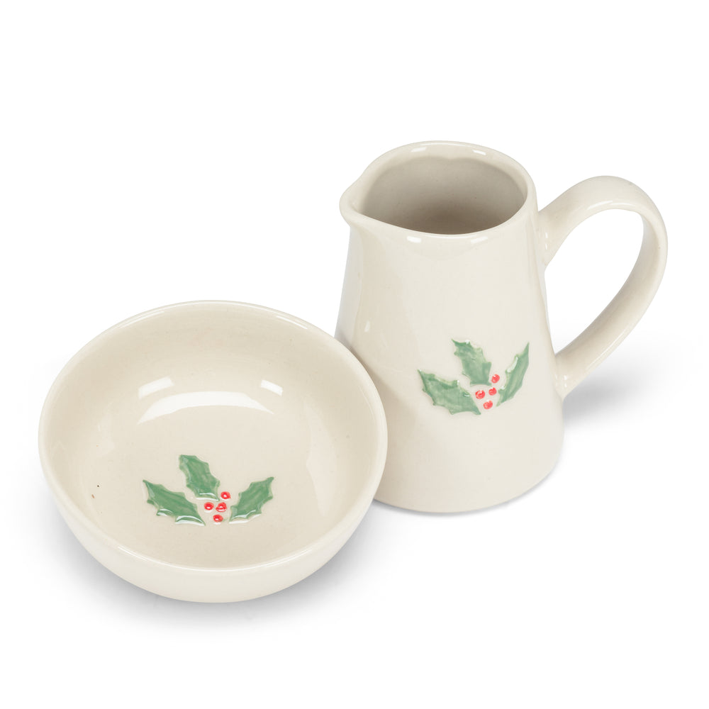 Mini pichet - Feuille de gui