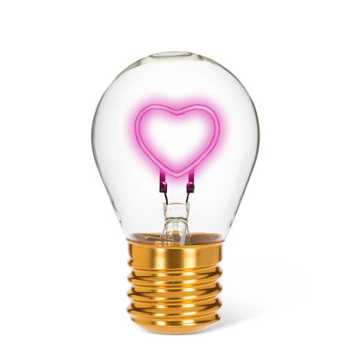 Ampoule néon - Coeur