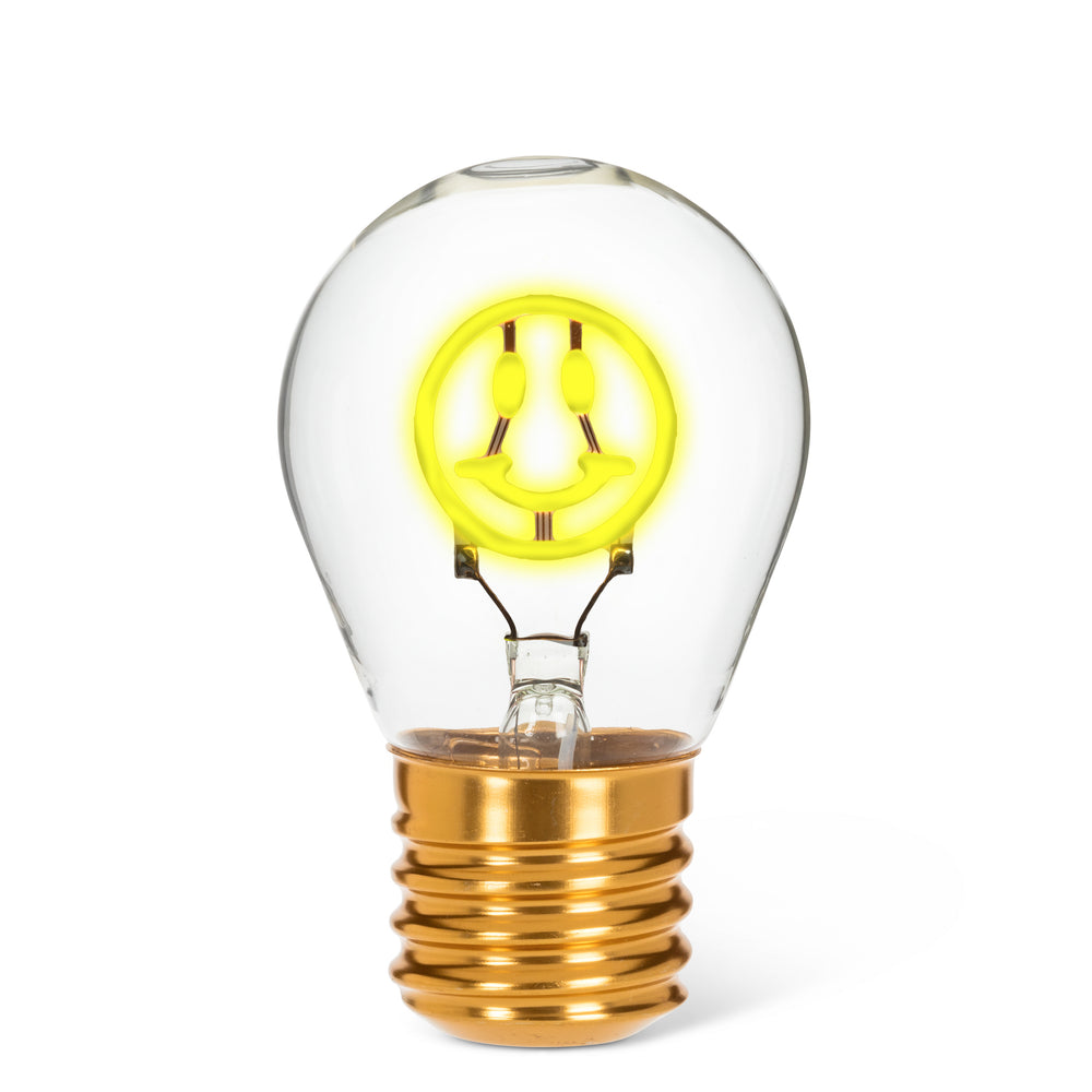 Ampoule néon - Smiley
