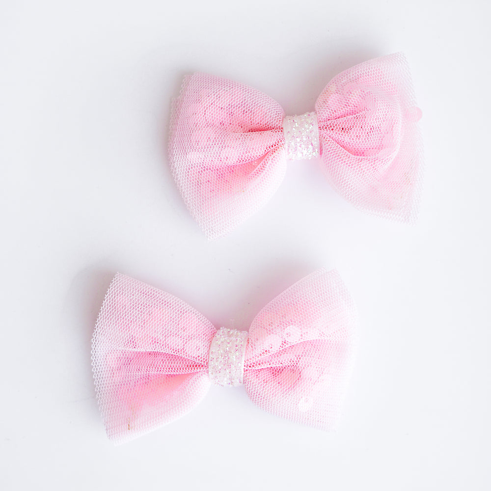 2 pinces à cheveux - Roses