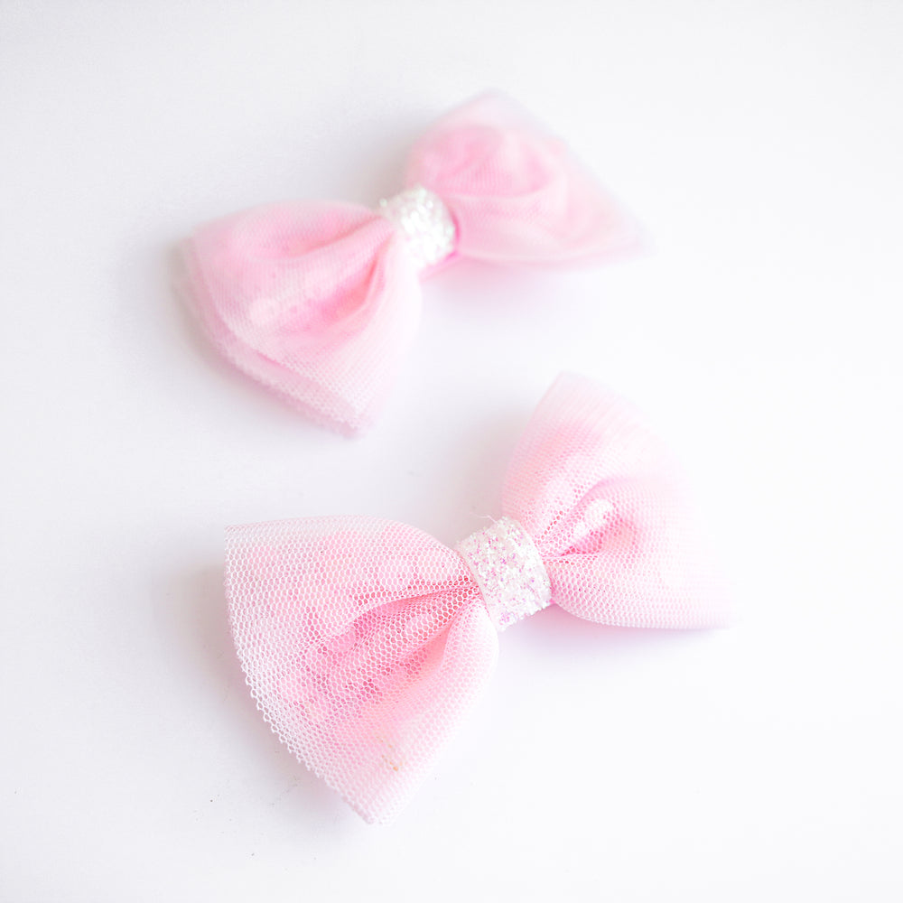 2 pinces à cheveux - Roses