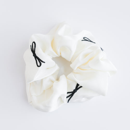 Grand chouchou - Ivoire & boucles