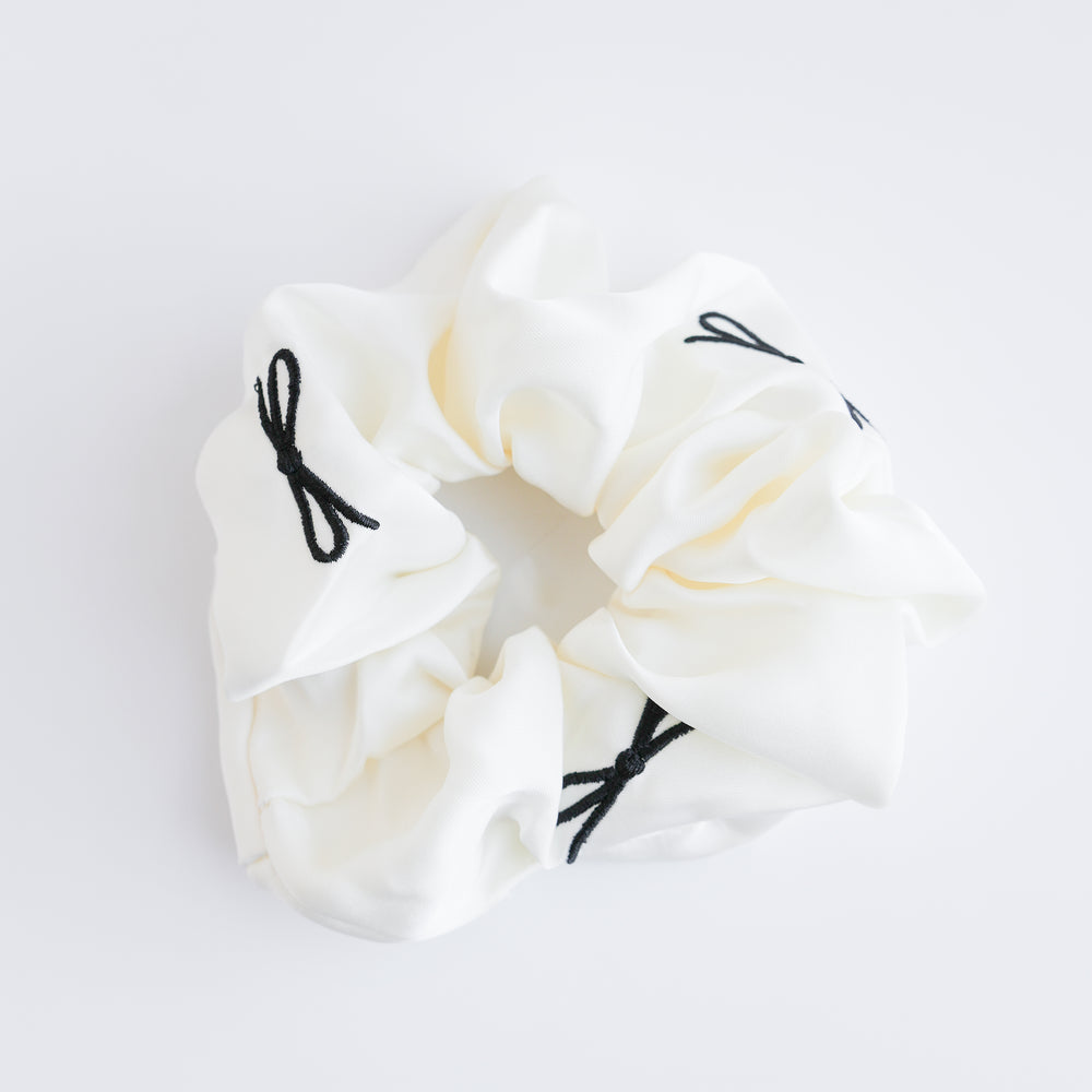 Grand chouchou - Ivoire & boucles