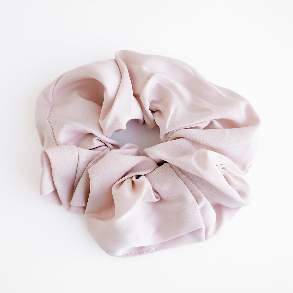 Grand chouchou - Rose soyeux