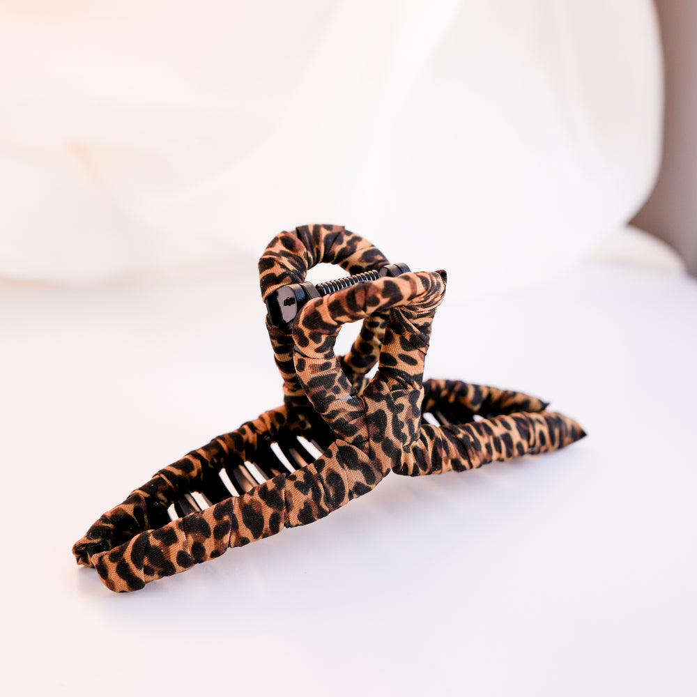 Pince à cheveux - Léopard