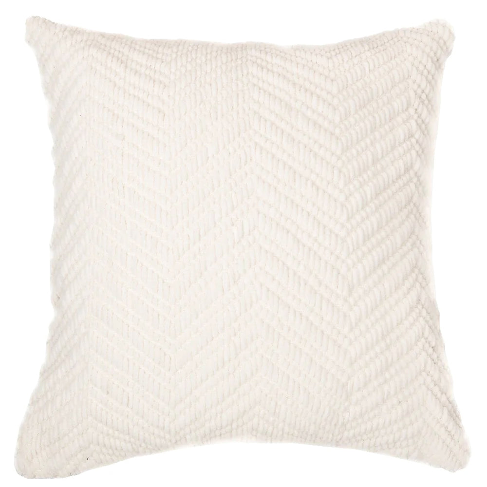 Coussin moderne en chenille - Emy