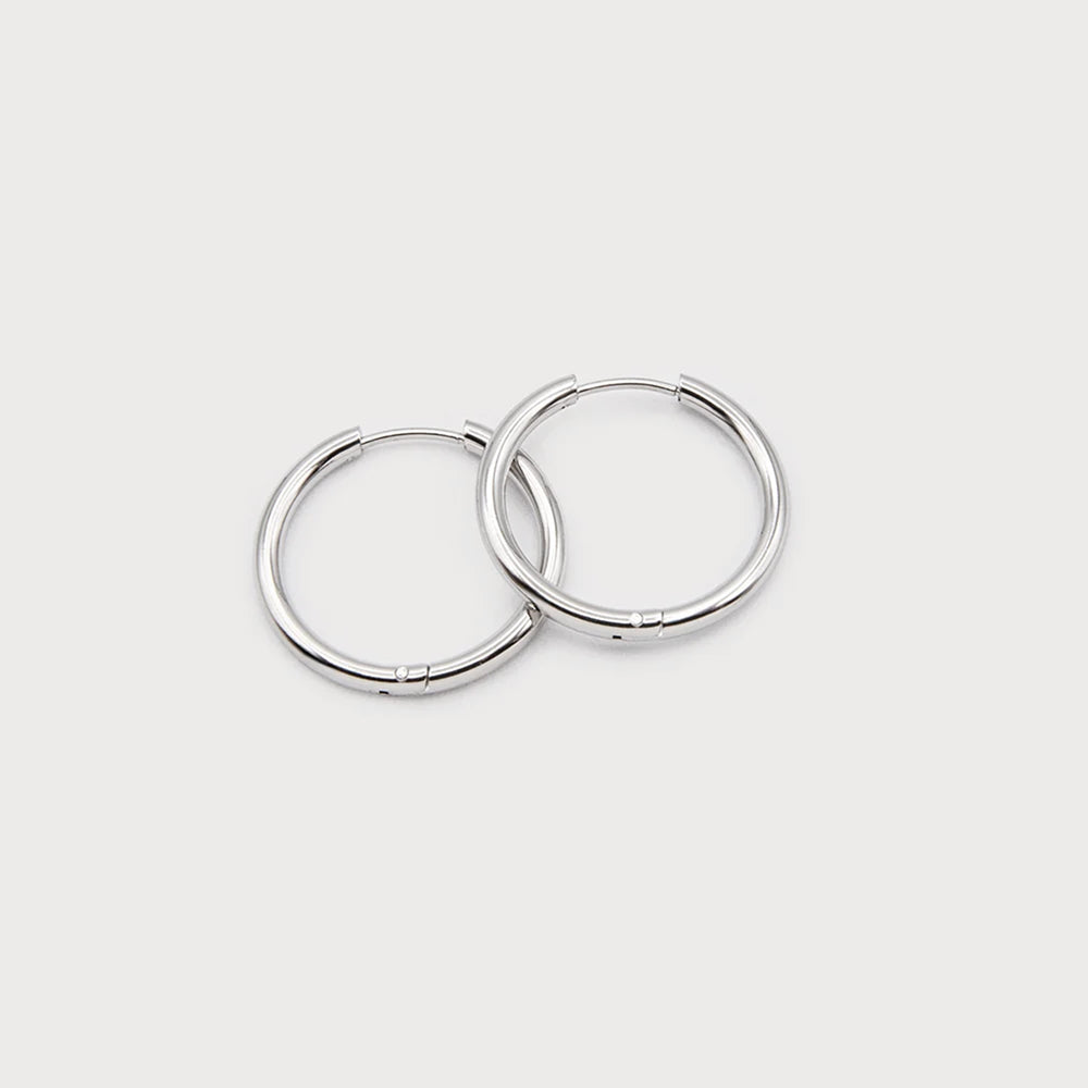 Boucles d’oreilles argents - Anneaux