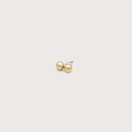 Gold earrings - Pearl
