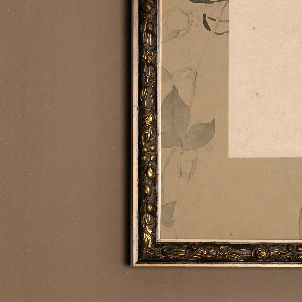 Toile vintage - Sacred flora