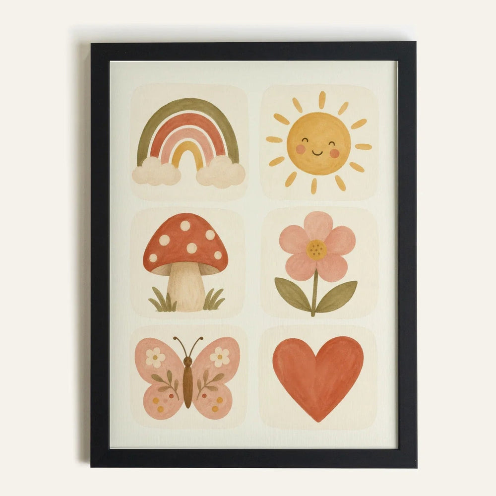 Toile rigide - Mini merveilles