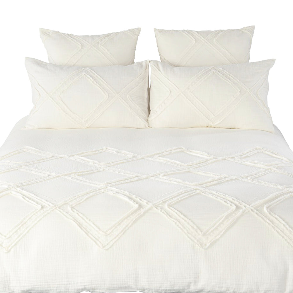 Ensemble de housse de couette crème - Buckwheat