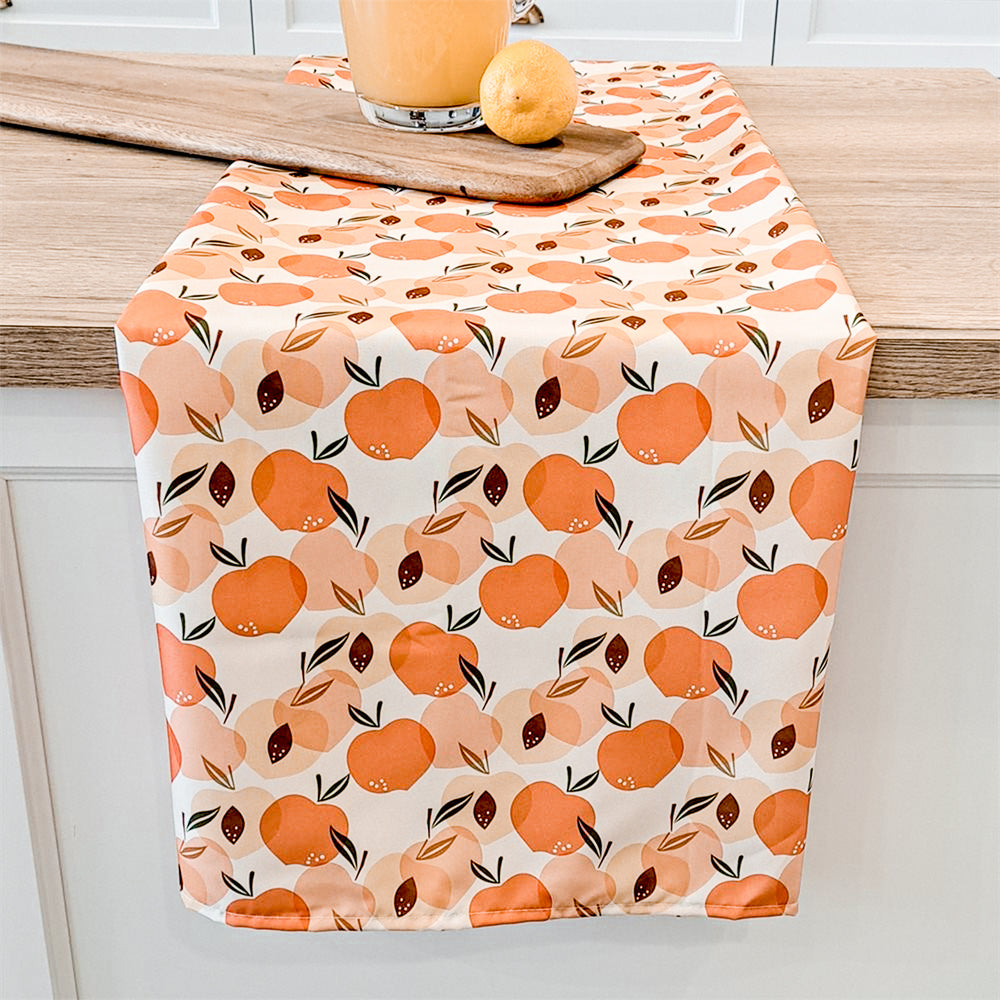 Nappe imprimée pêches - Mignonne