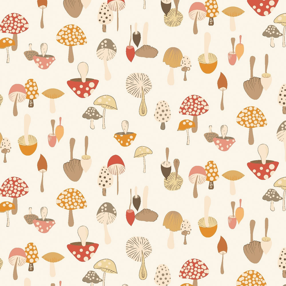 Printed tablecloth - Mushrooms