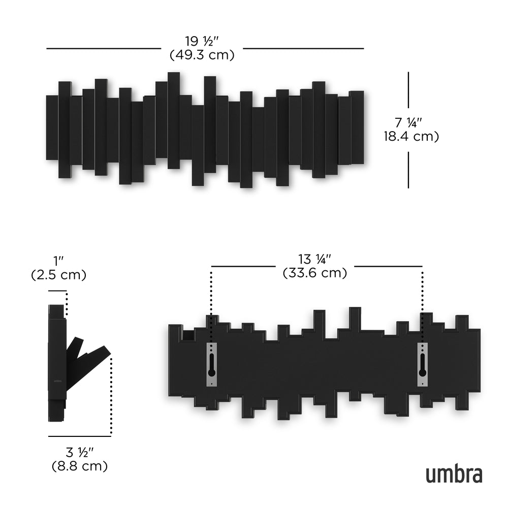 Porte-manteau mural - Sticks