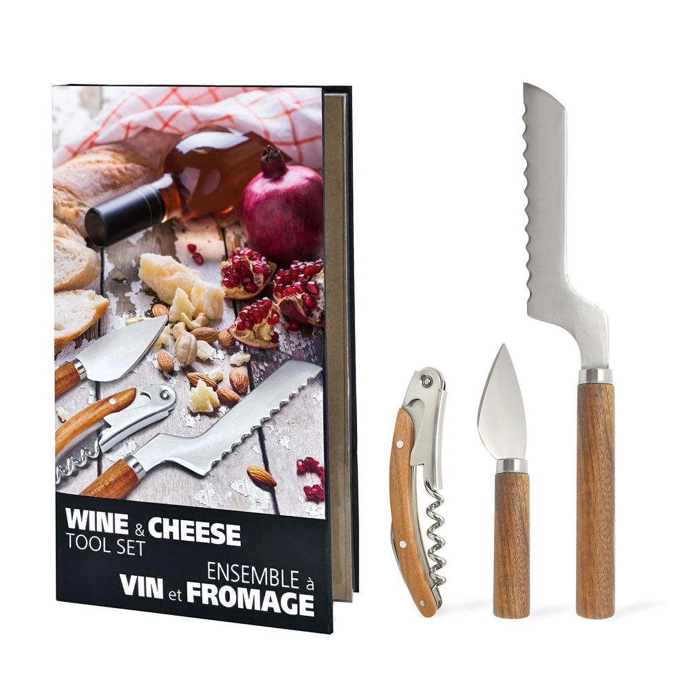 Wine & cheese set - 3 pieces