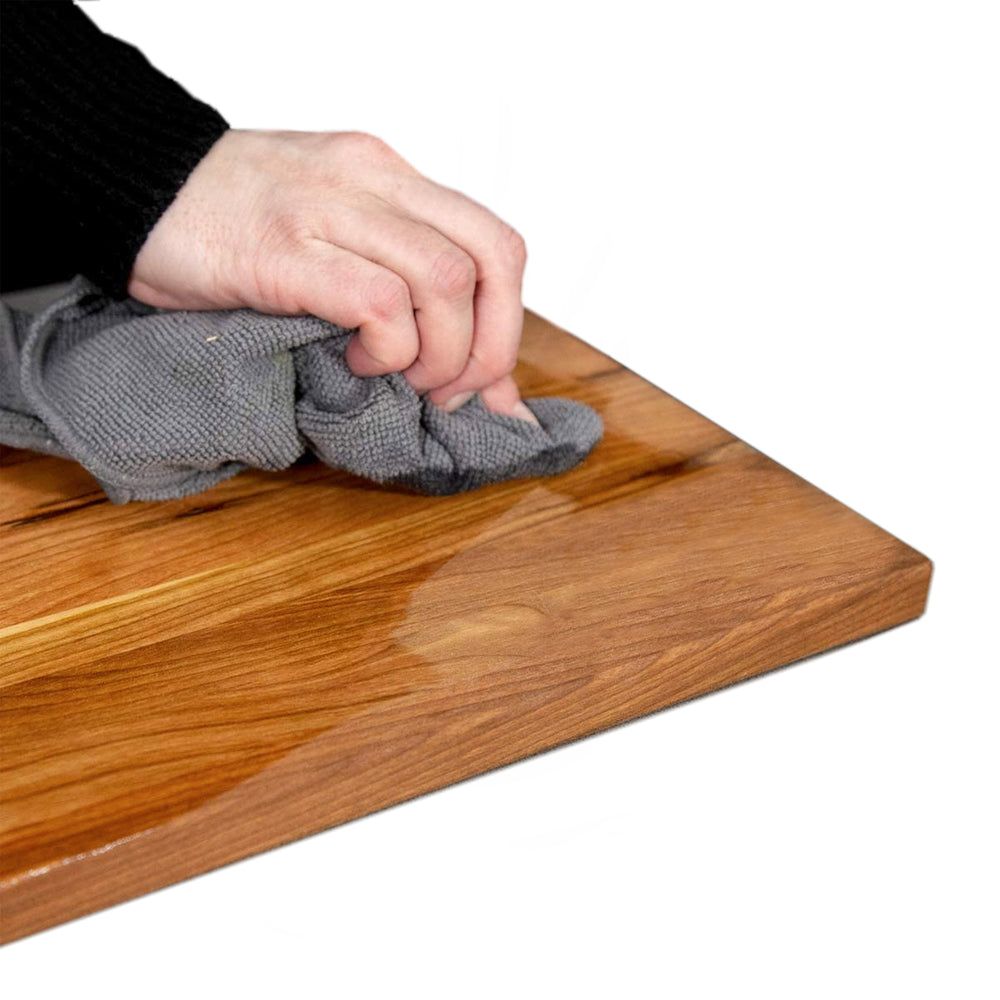 Wood board oil