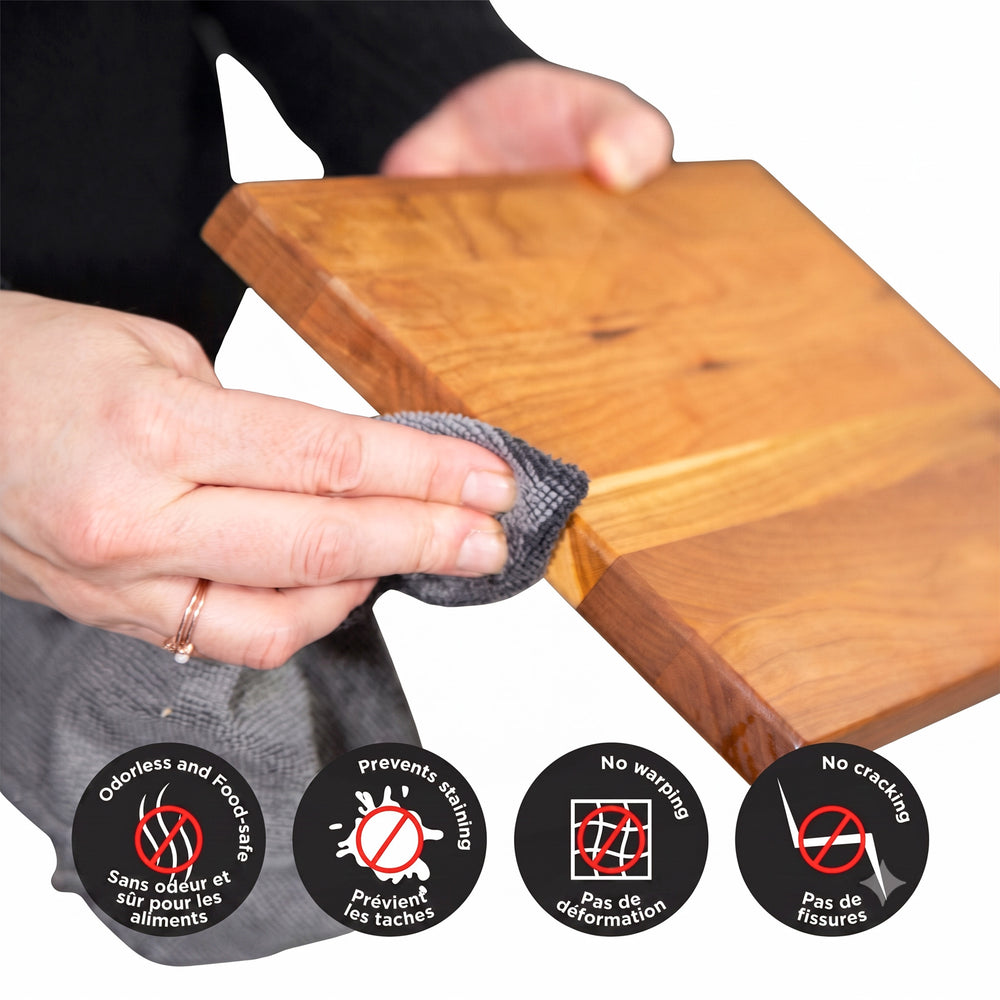 Wood board oil